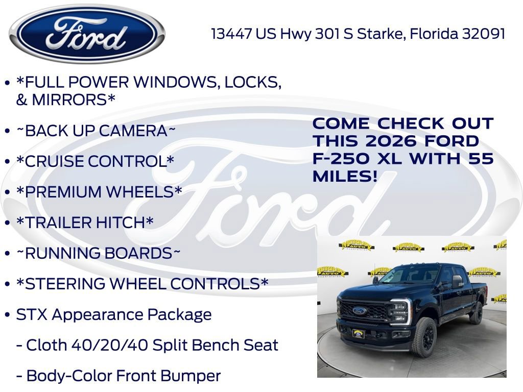 New 2026 Ford F250 XL w/ STX Appearance Package image 10