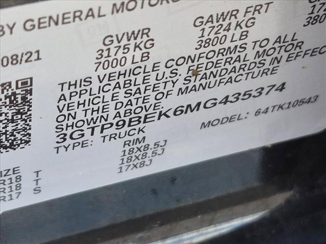 Used 2021 GMC Sierra 1500 SLE AWD/4WD image 15