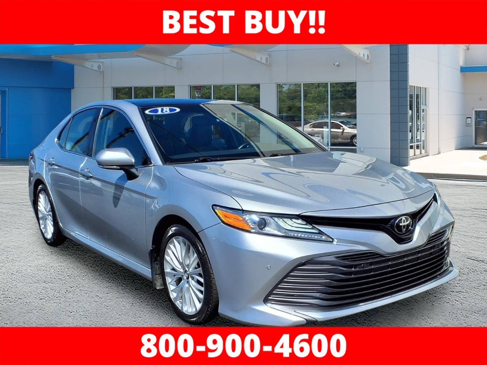 Used 2018 Toyota Camry XLE FWD image 1
