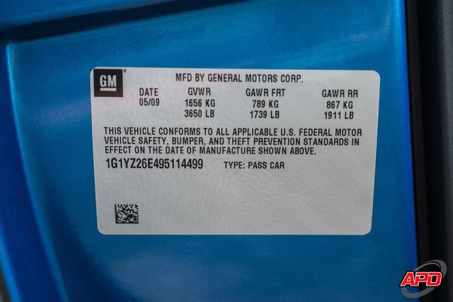 Used 2009 Chevrolet Corvette Z06 w/ Preferred Equipment Group RWD image 76