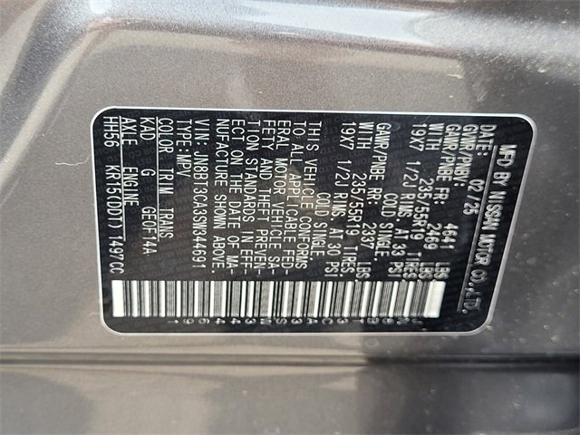 New 2025 Nissan Rogue SL w/ Tech Package image 6