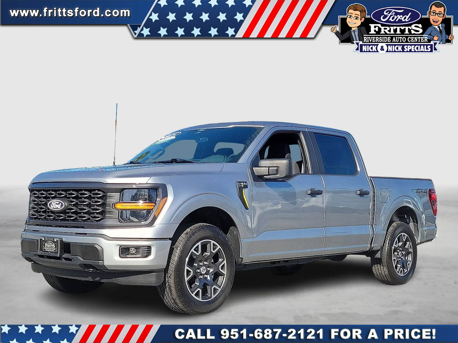 Certified 2025 Ford F150 STX w/ Equipment Group 200A AWD/4WD image 1