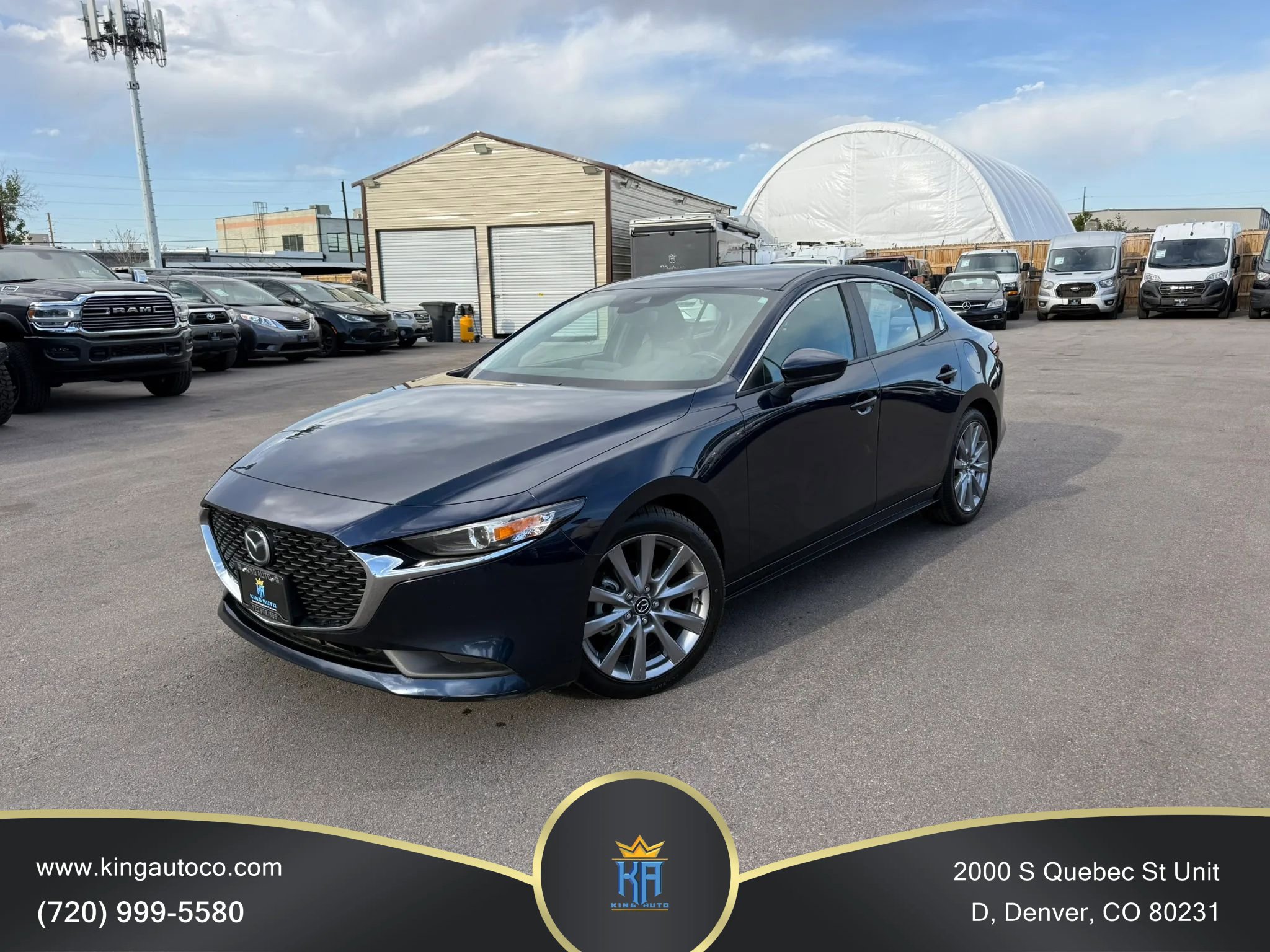 Used 2021 MAZDA MAZDA3 s FWD image 1