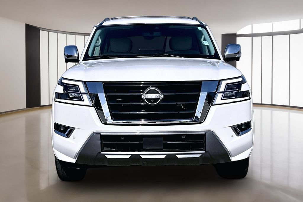 Used 2021 Nissan Armada Platinum w/ Captain's Chairs Package AWD/4WD image 3