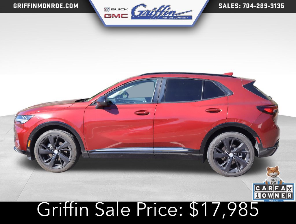 Used 2021 Buick Envision Essence w/ Sport Touring Package FWD image 2