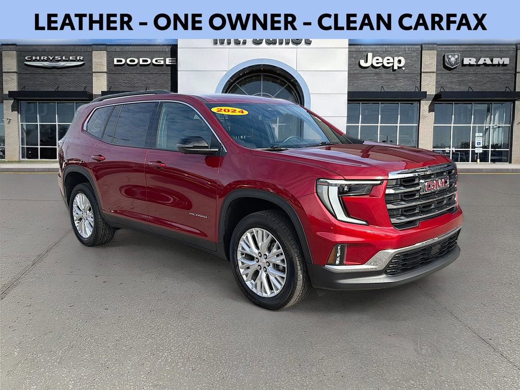 Used 2024 GMC Acadia Elevation w/ Luxury Package