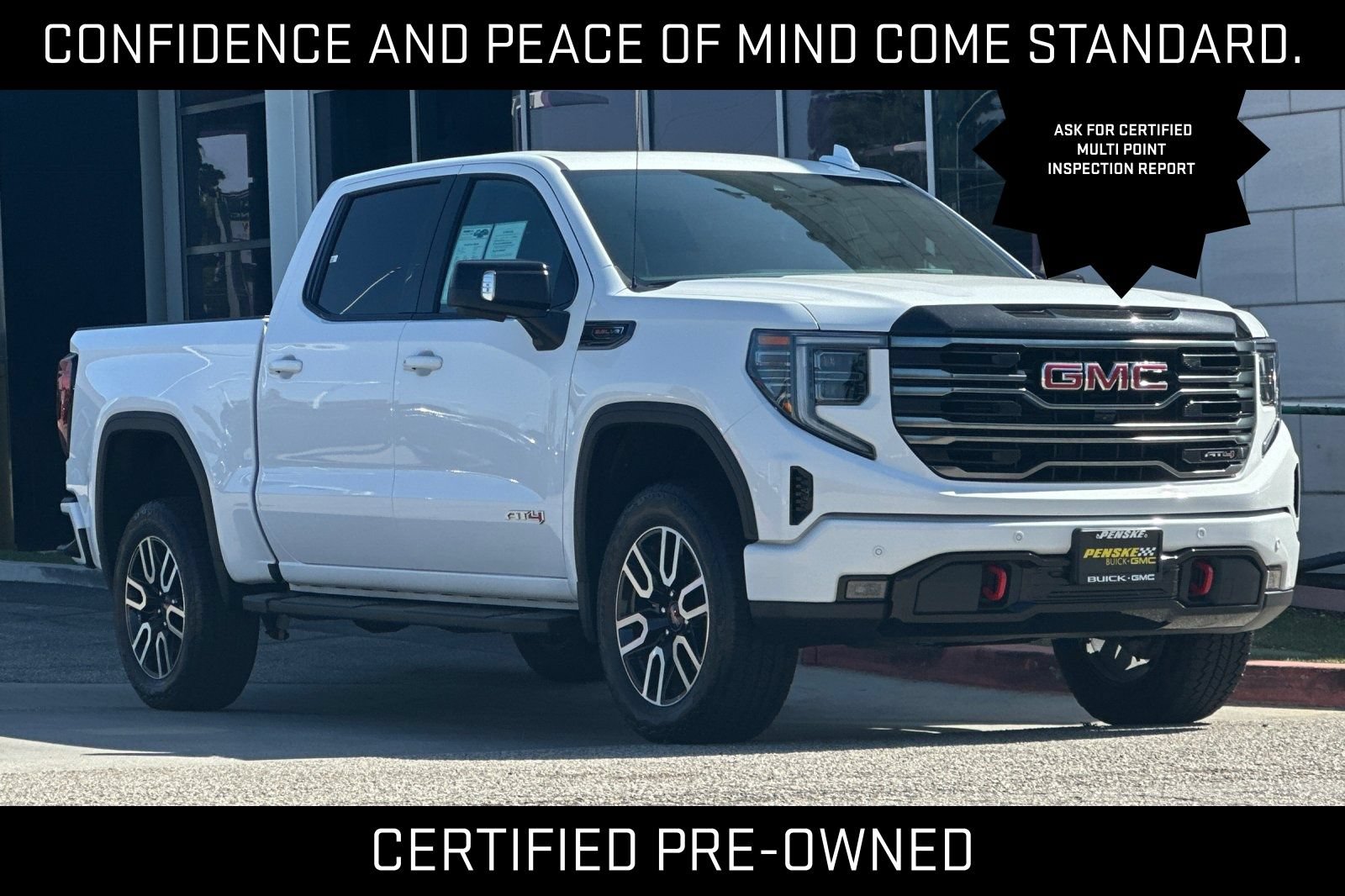 Certified 2025 GMC Sierra 1500 AT4 w/ Technology Package