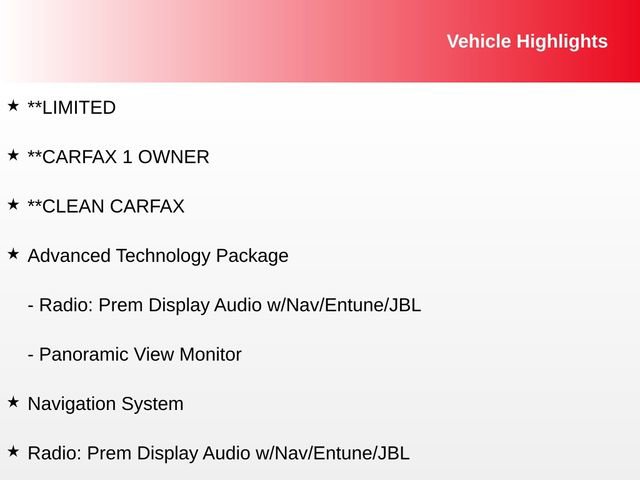 Used 2016 Toyota RAV4 Limited w/ Advanced Technology Package FWD image 9
