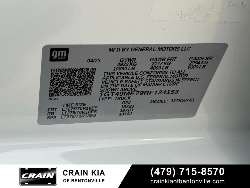Used 2024 GMC Sierra 2500 SLE AWD/4WD image 34