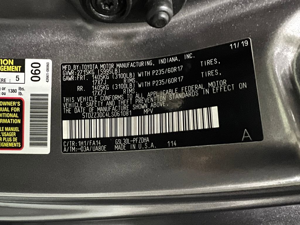 Certified 2020 Toyota Sienna L image 40