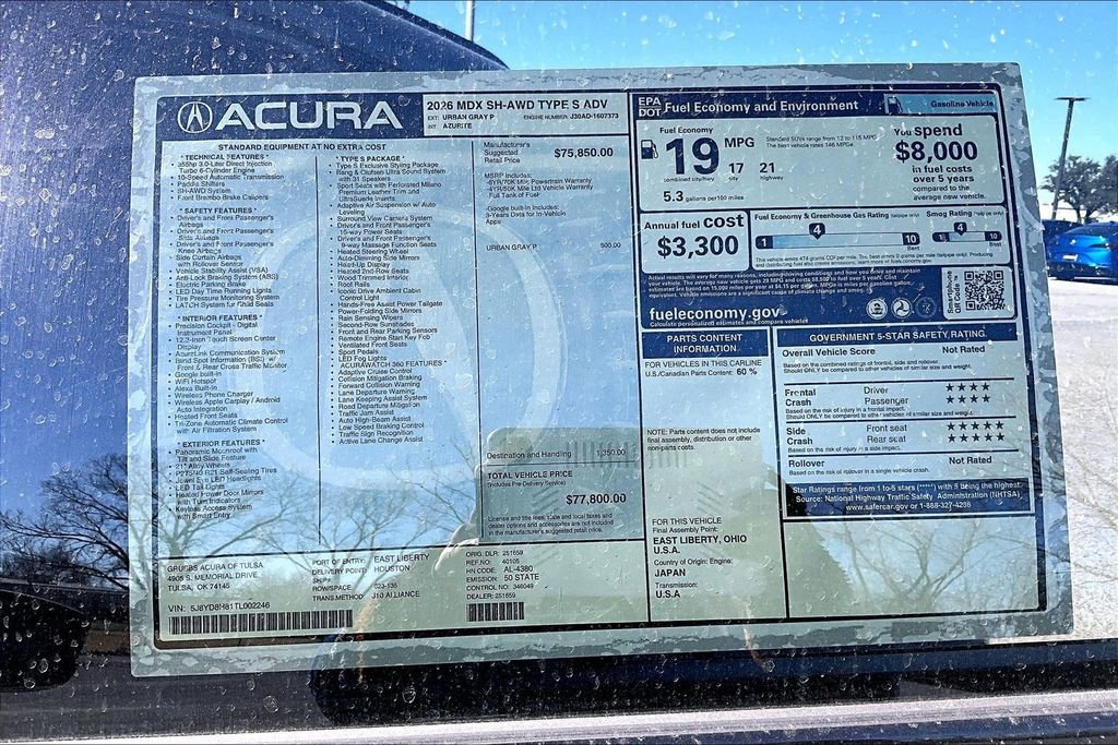 New 2026 Acura MDX Type S image 41