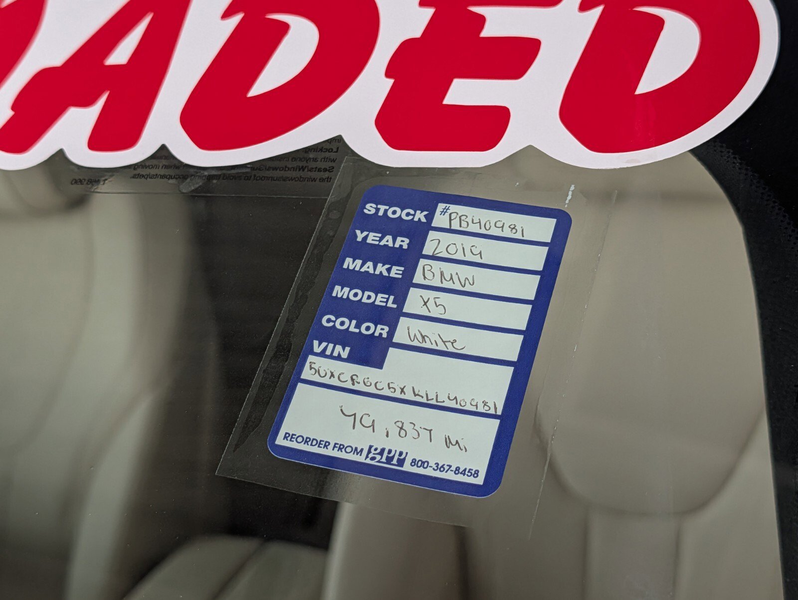 Used 2019 BMW X5 xDrive40i w/ Convenience Package image 28