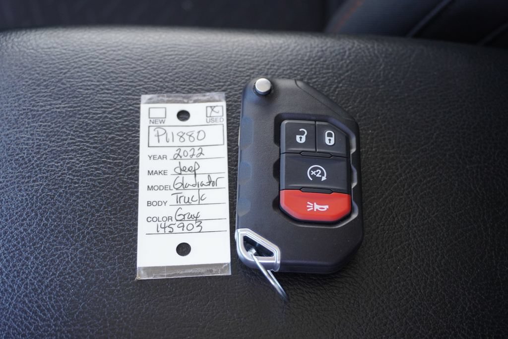 Used 2022 Jeep Gladiator Mojave w/ Cold Weather Group AWD/4WD image 39