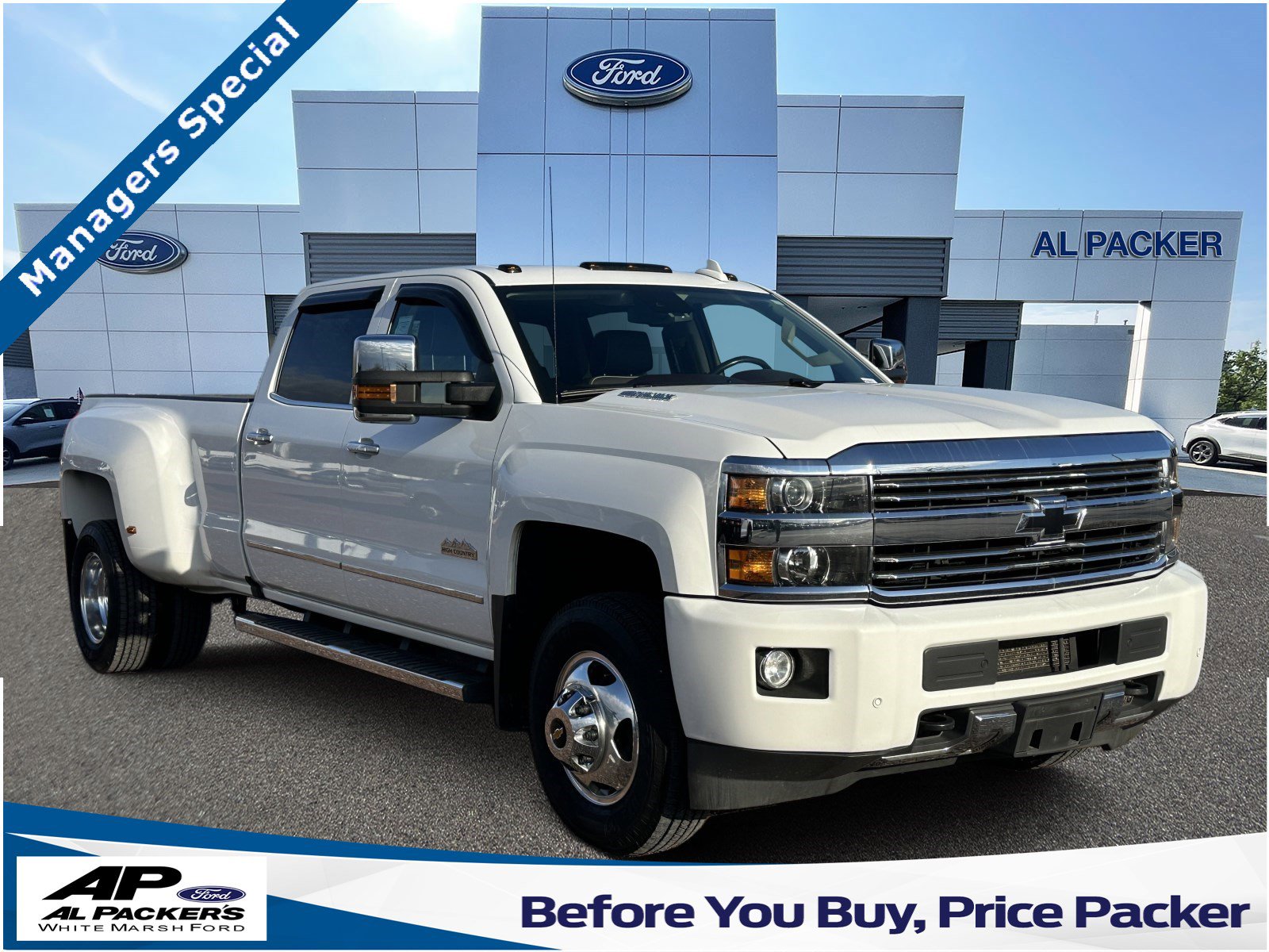 Used 2016 Chevrolet Silverado 3500 High Country w/ Duramax Plus Package