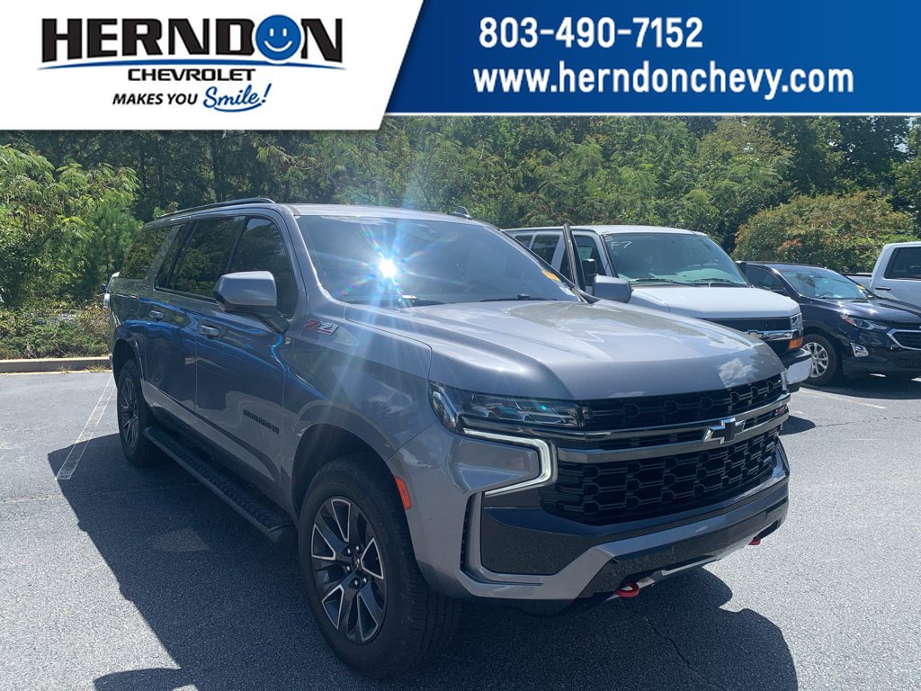 Used 2021 Chevrolet Suburban Z71 w/ Rear Media and Nav Package