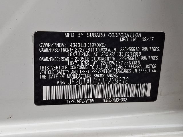 Used 2018 Subaru Crosstrek 2.0i Limited AWD/4WD image 27