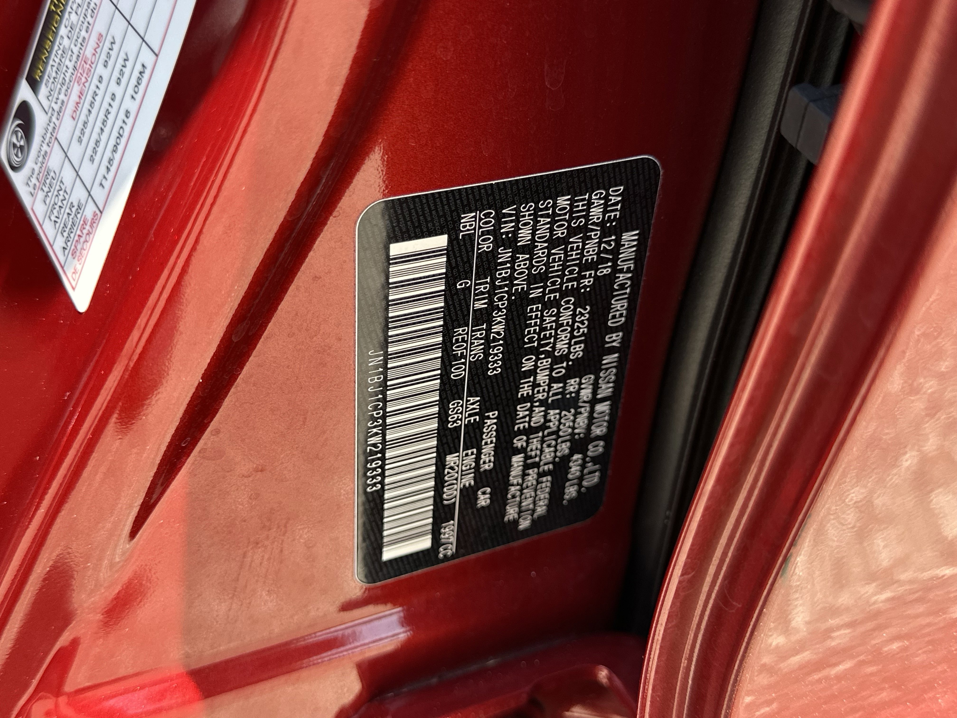 Used 2019 Nissan Rogue Sport SL w/ Premium Package FWD image 39