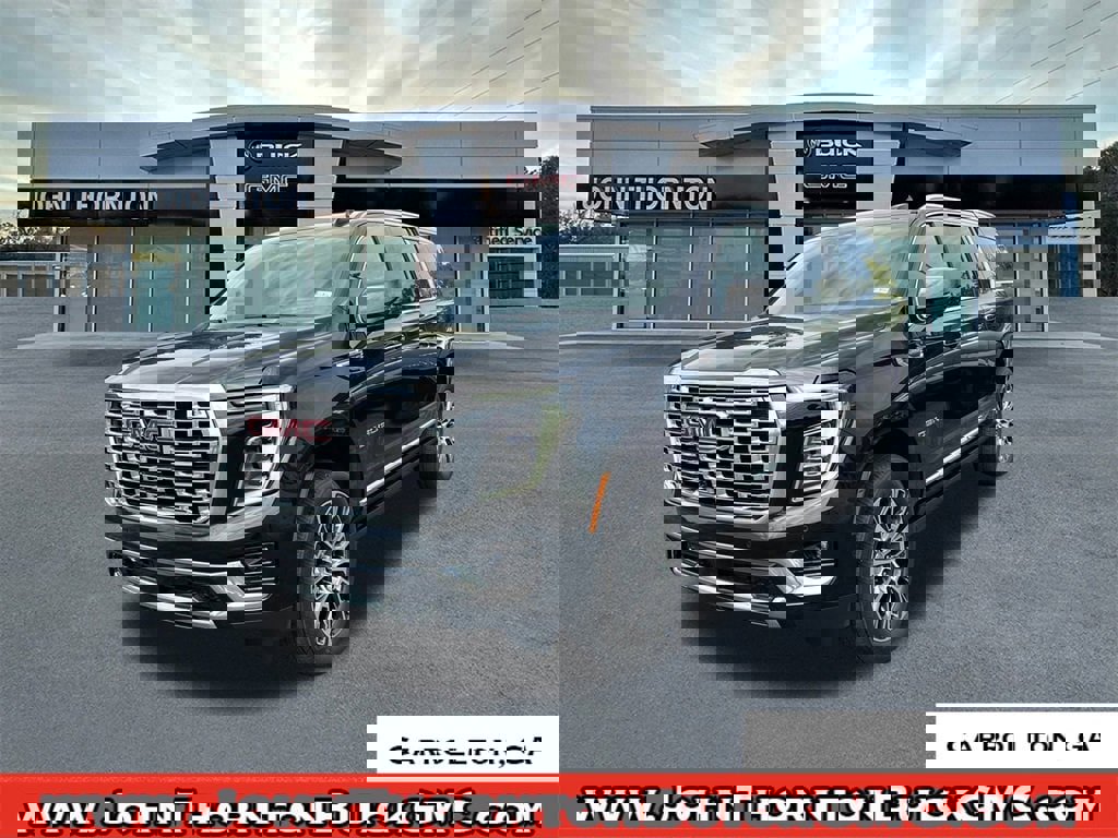 New 2025 GMC Yukon XL Denali w/ Sun & Power Step Package