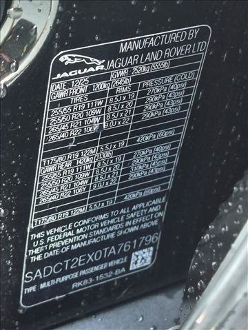 New 2026 Jaguar F-PACE R-Dynamic S AWD/4WD image 17