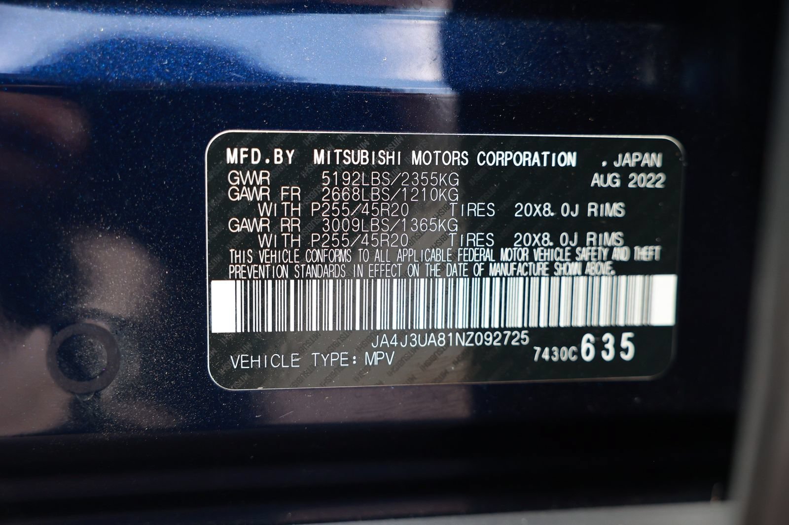Used 2022 Mitsubishi Outlander SE FWD image 39