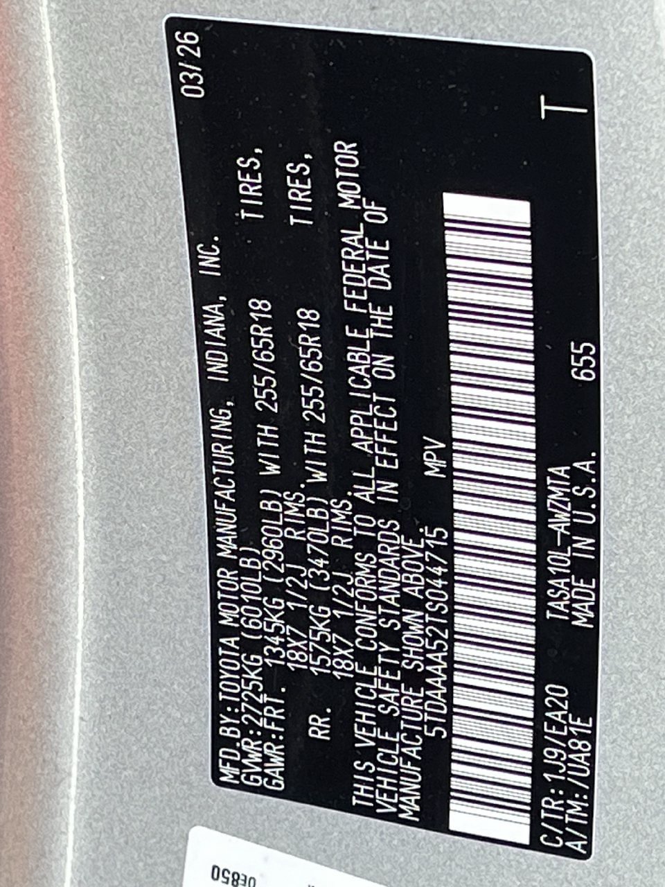 Used 2026 Toyota Grand Highlander FWD image 29