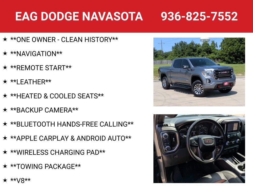 Used 2019 GMC Sierra 1500 AT4 w/ AT4 Preferred Package AWD/4WD image 4