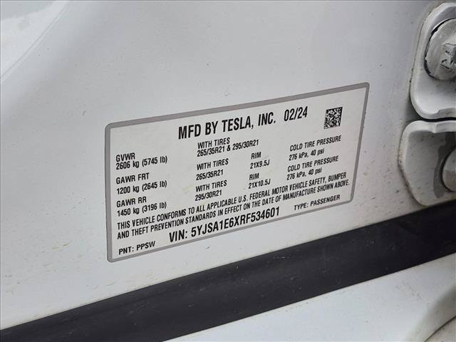 Used 2024 Tesla Model S Plaid AWD/4WD image 25