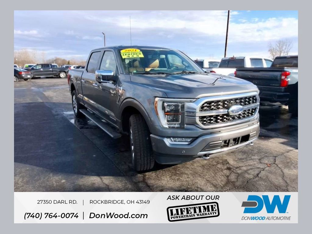 Used 2021 Ford F150 Platinum w/ FX4 Off-Road Package