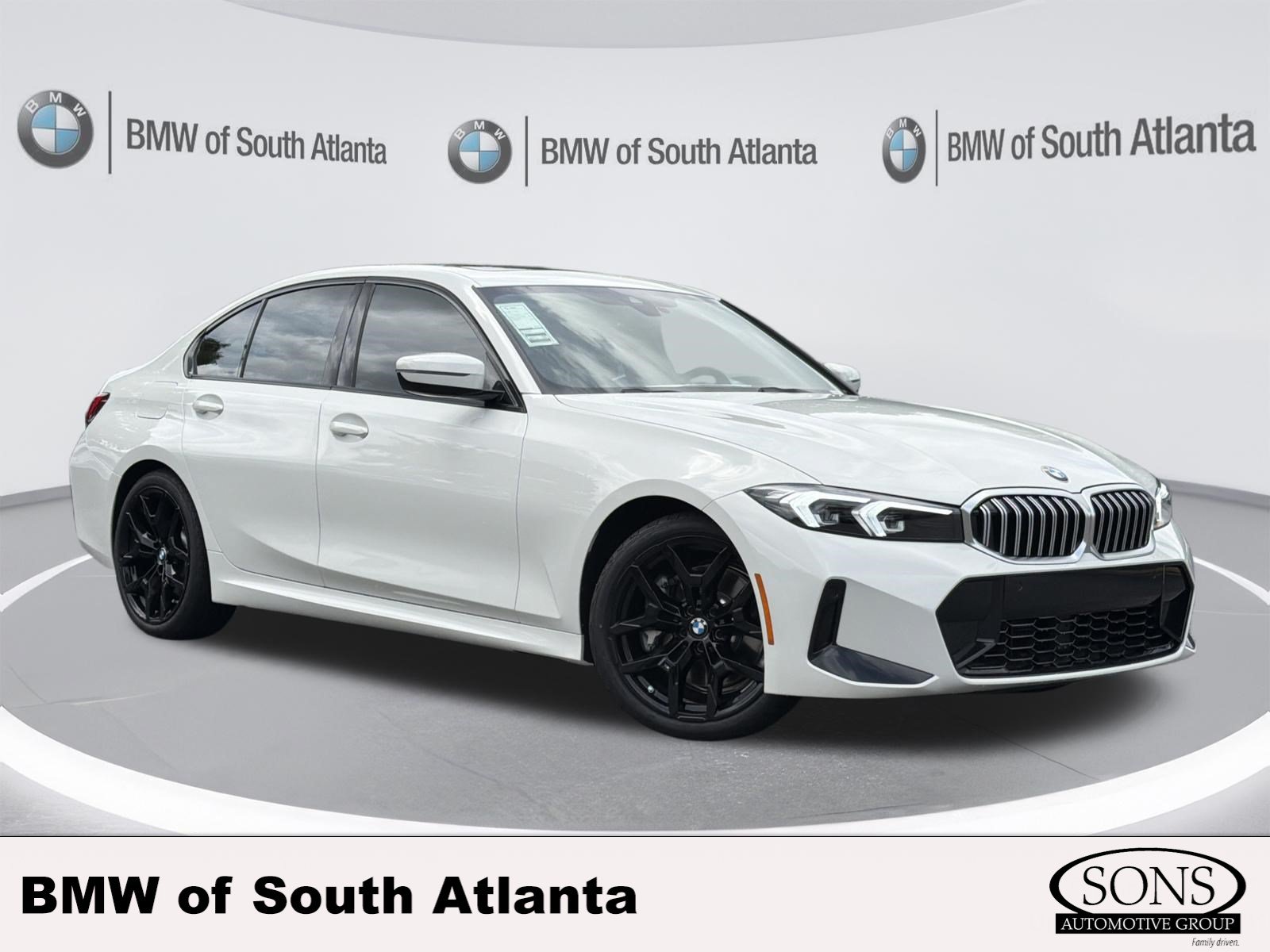 New 2026 BMW 330i Sedan w/ M Sport Package RWD image 1