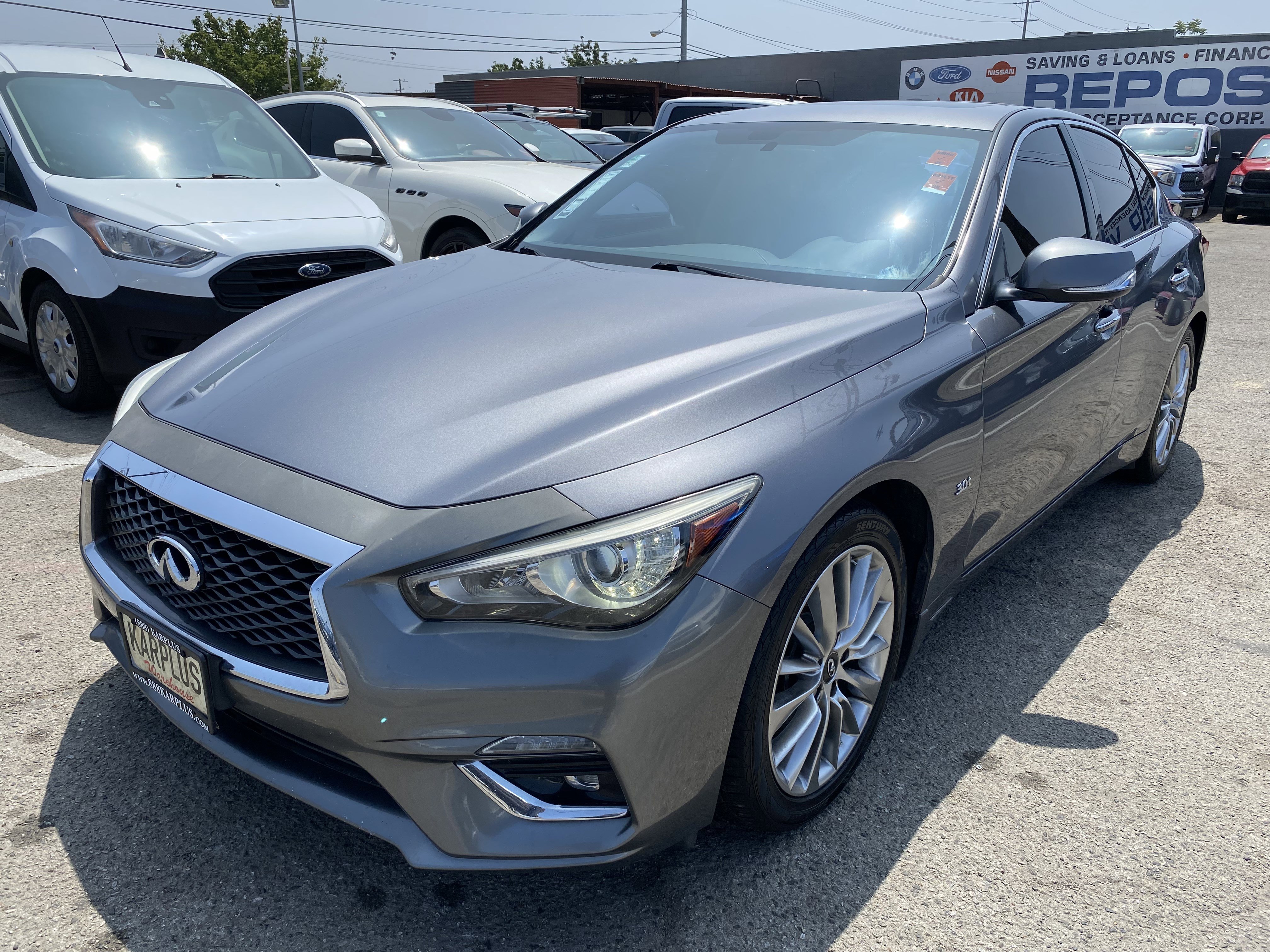 Used 2018 INFINITI Q50 Luxe w/ Cargo Package (L95) image 2