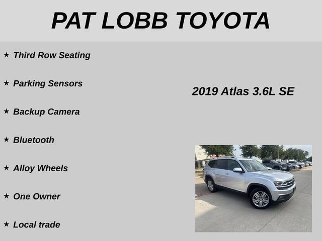 Used 2019 Volkswagen Atlas SE w/ Towing Package AWD/4WD image 11