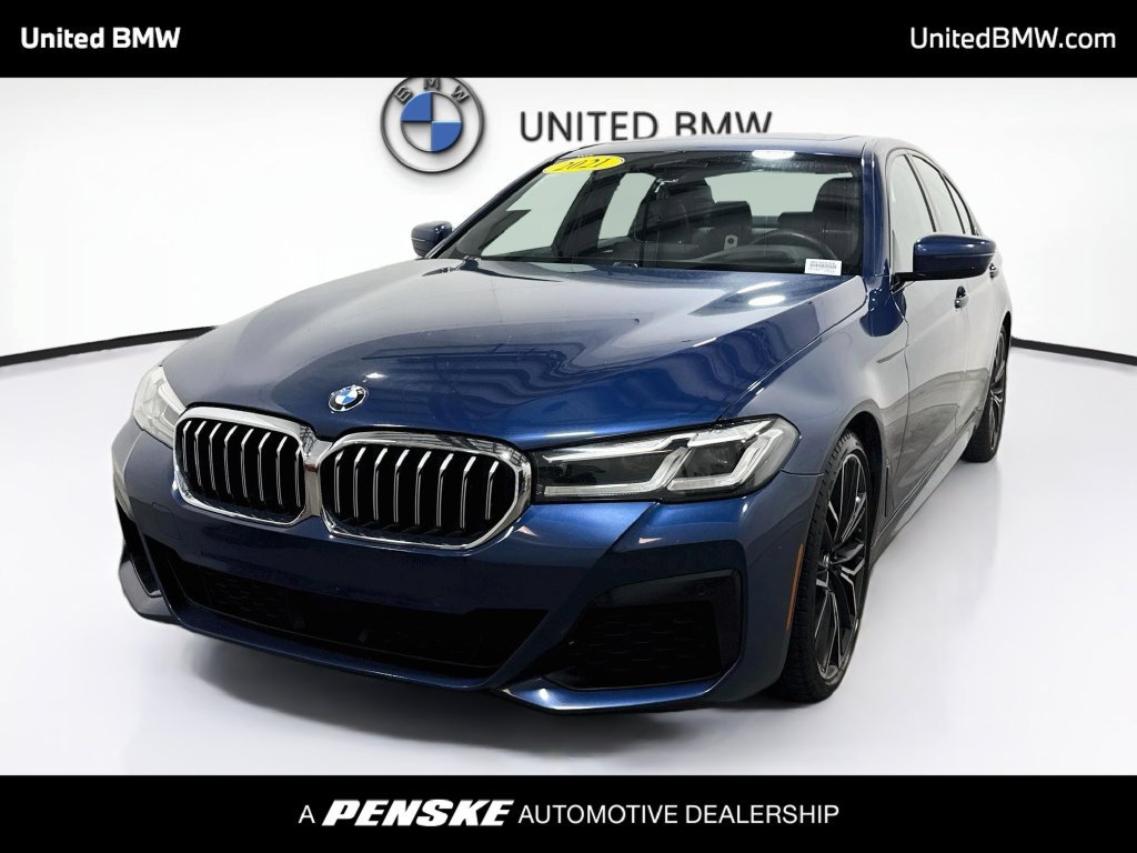 Used 2021 BMW 540i xDrive w/ M Sport Package AWD/4WD image 1