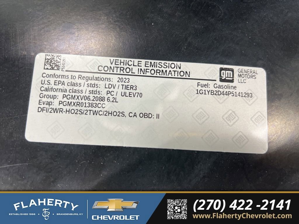 Used 2023 Chevrolet Corvette Stingray w/ Battery Protection Package image 14