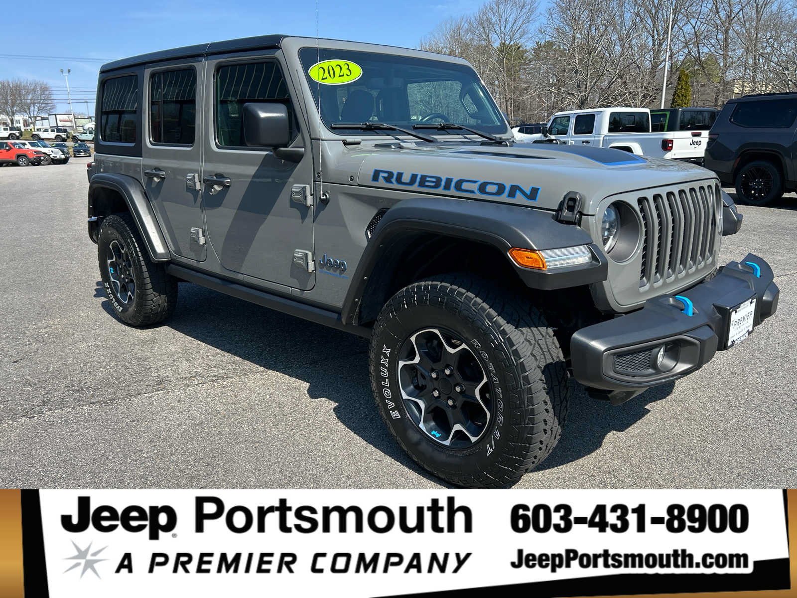 Used 2023 Jeep Wrangler Unlimited Rubicon 4xe w/ Cold Weather Group