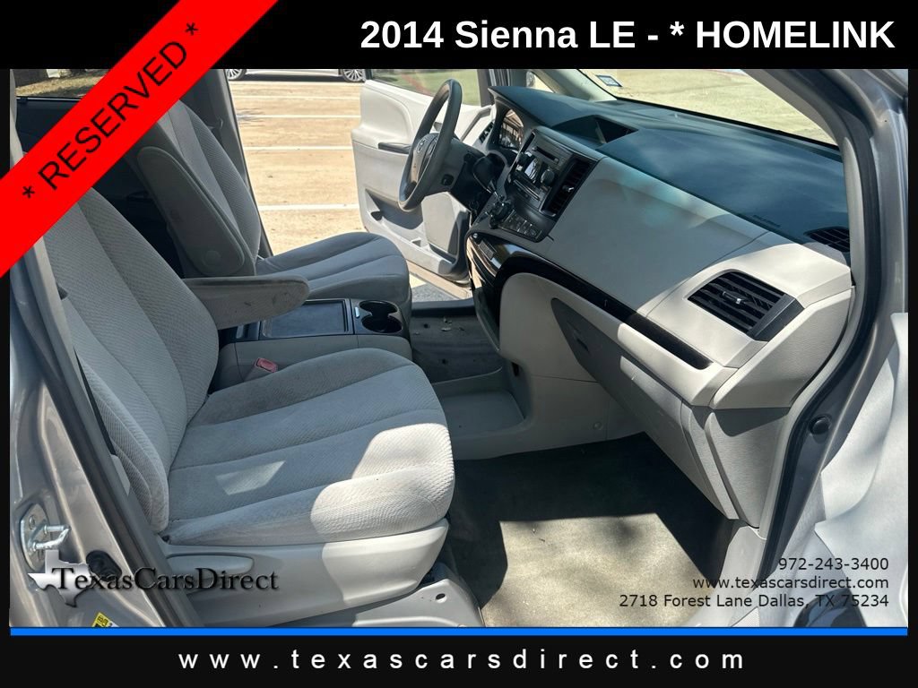 Used 2014 Toyota Sienna LE FWD image 6
