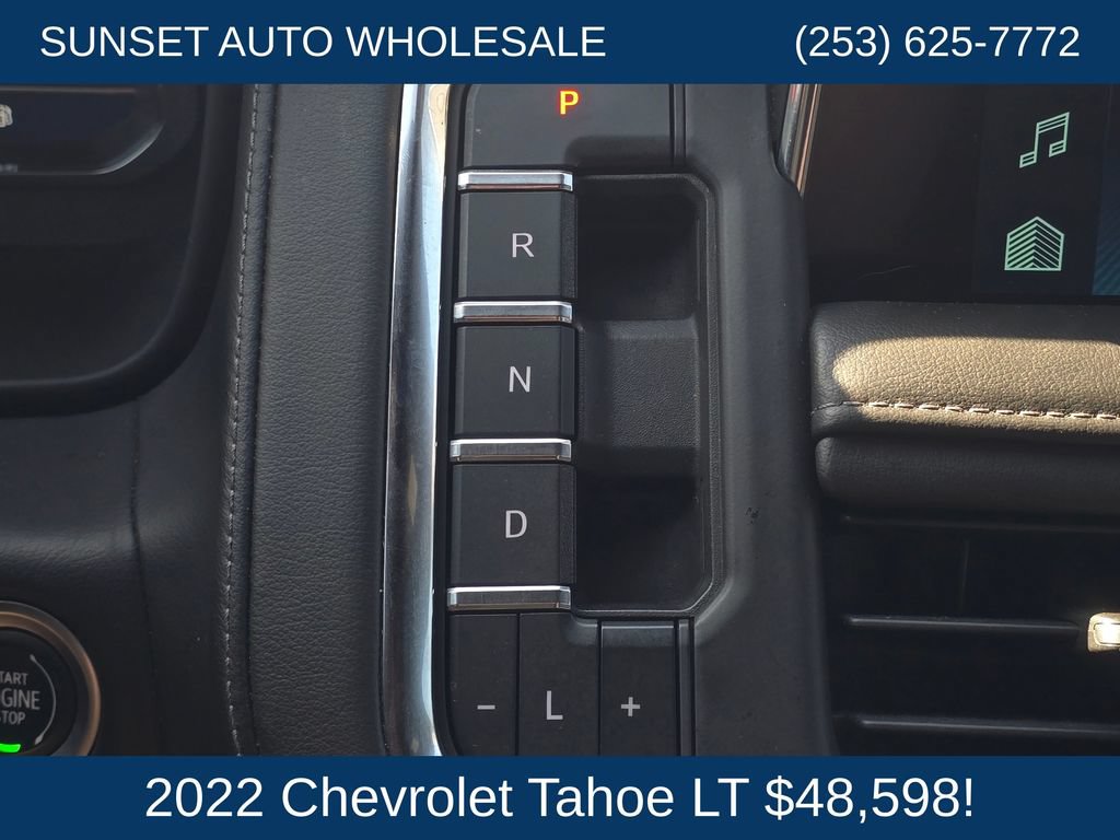 Used 2022 Chevrolet Tahoe LT AWD/4WD image 33