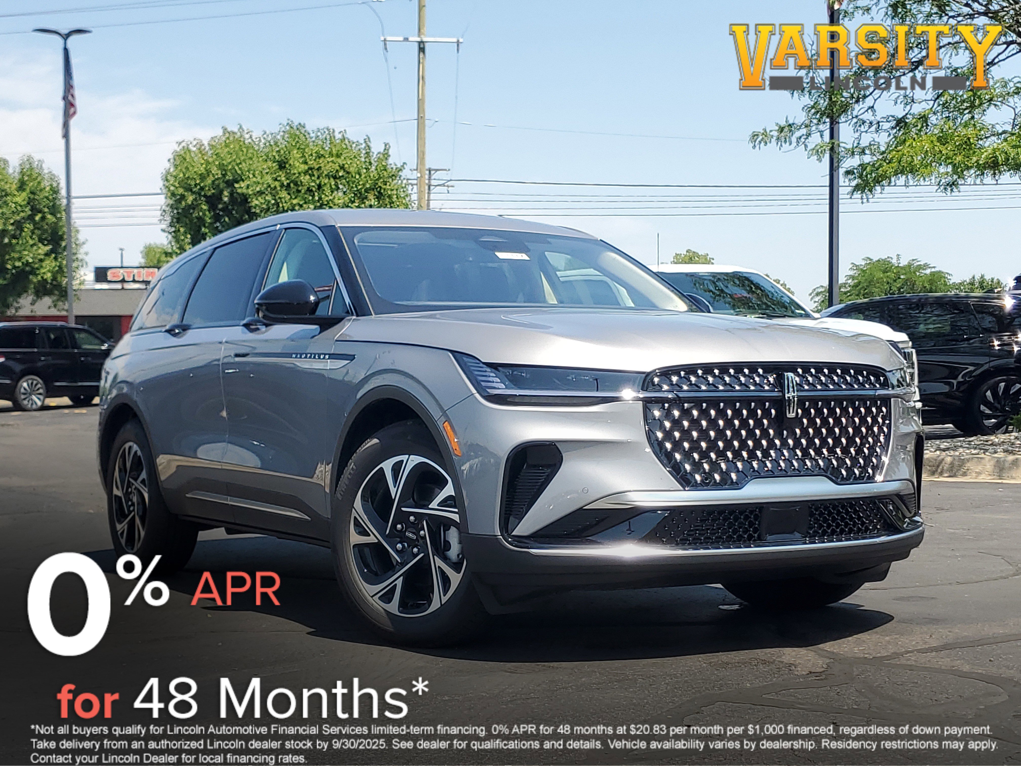 New 2025 Lincoln Nautilus Premier w/ Equipment Group 102A