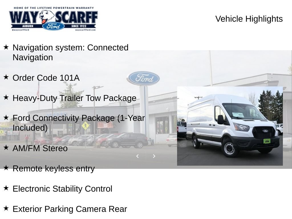 New 2026 Ford Transit 350 148 High Roof Extended RWD image 9