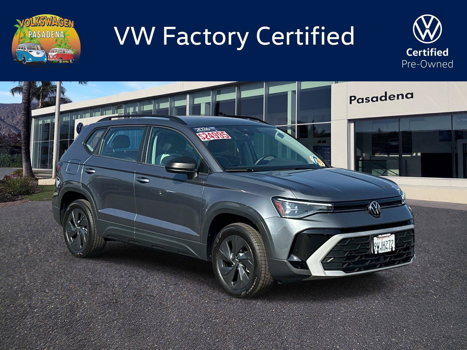 Certified 2026 Volkswagen Taos S