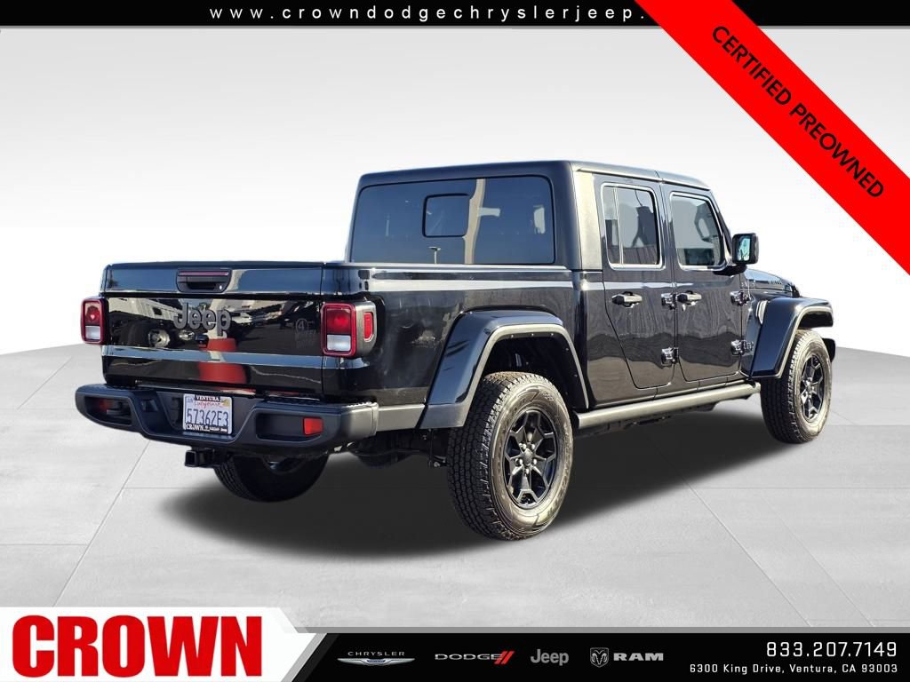 Certified 2021 Jeep Gladiator Willys image 7