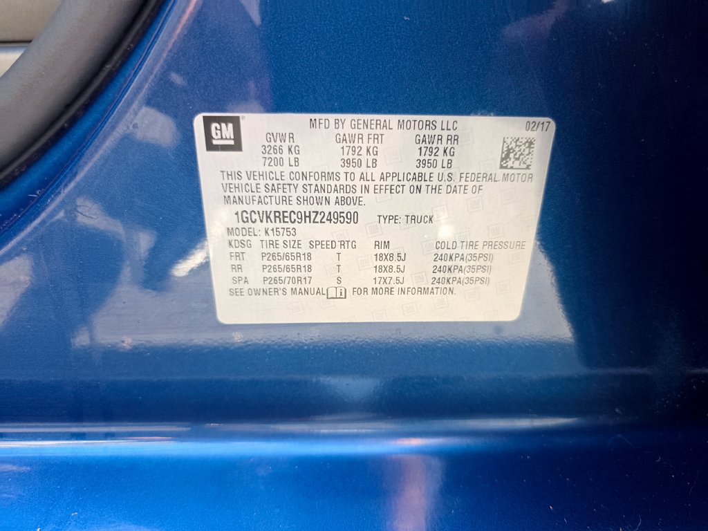 Certified 2017 Chevrolet Silverado 1500 LT w/ All Star Edition AWD/4WD image 33