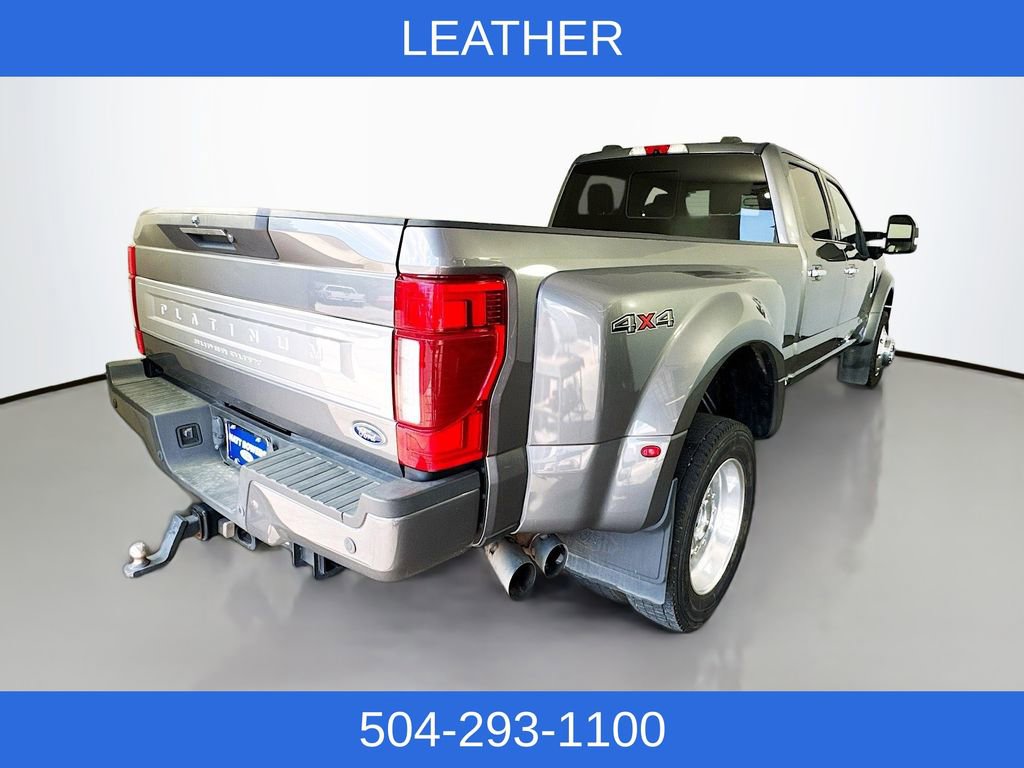 Used 2021 Ford F450 Platinum w/ Camper Package AWD/4WD image 7