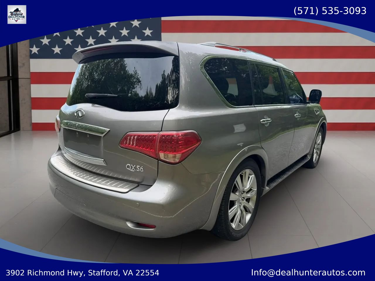 Used 2012 INFINITI QX56 4WD w/ Deluxe Touring Pkg image 9
