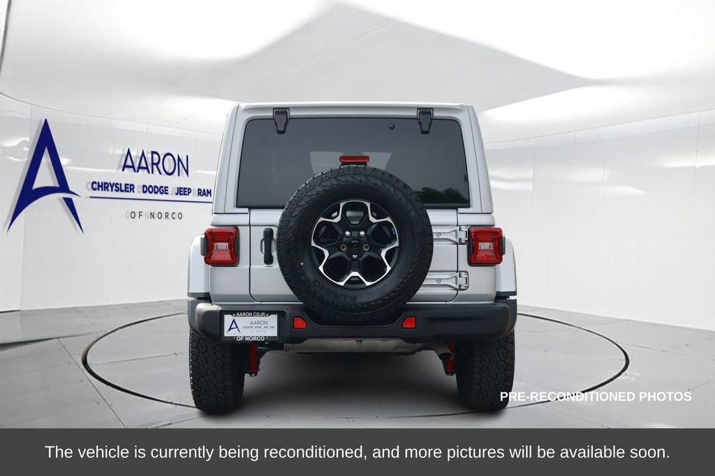 Used 2022 Jeep Wrangler Unlimited Rubicon 4xe w/ Steel Bumper Group image 3