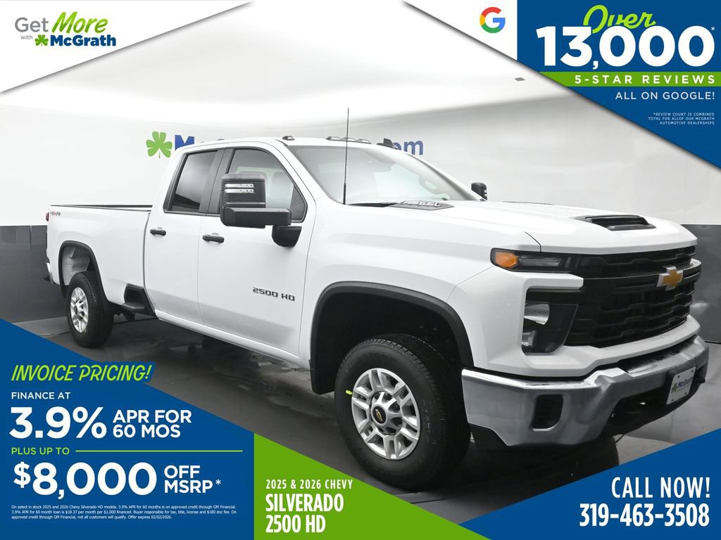 New 2026 Chevrolet Silverado 2500 W/T w/ WT Convenience Package