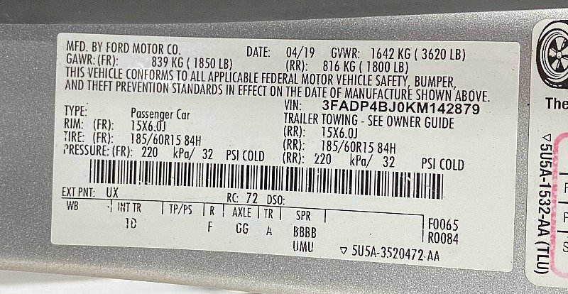 Used 2019 Ford Fiesta SE image 27