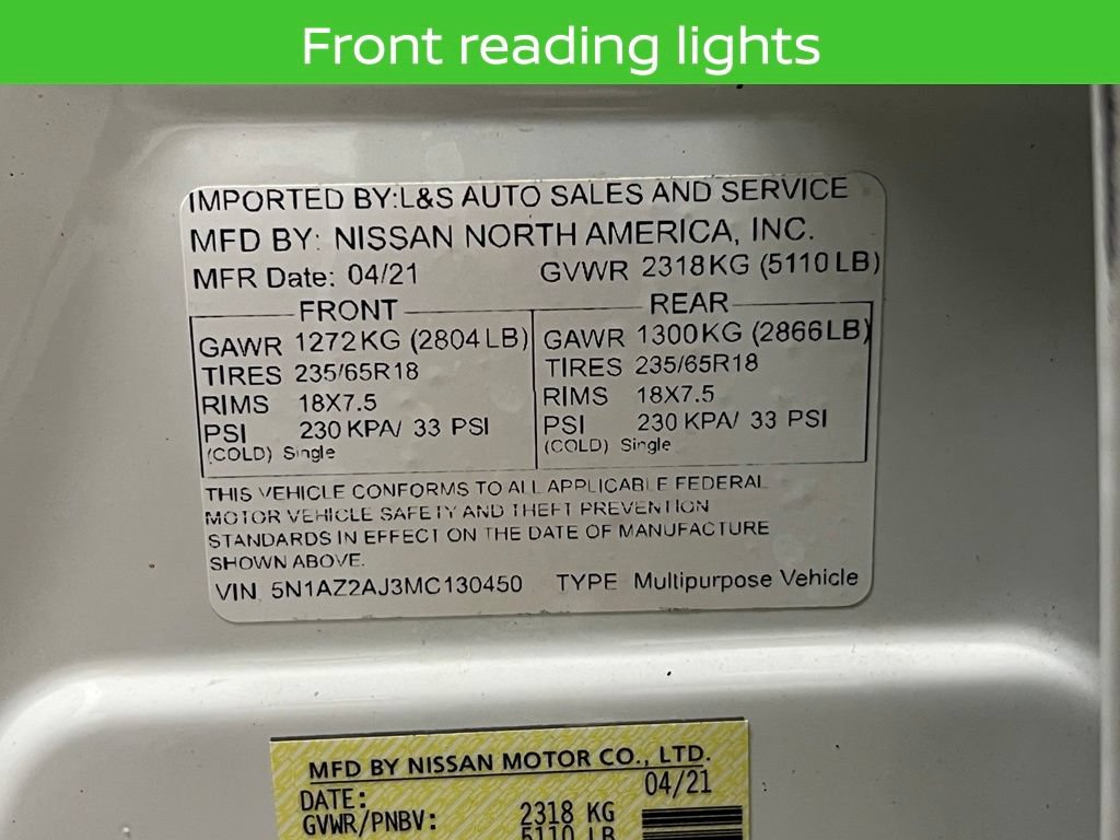 Used 2021 Nissan Murano S FWD image 28