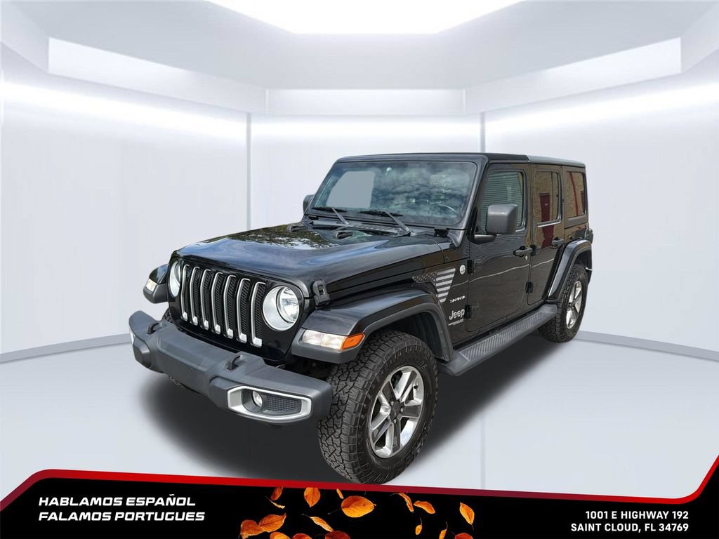 Used 2019 Jeep Wrangler Unlimited Sahara w/ Safety Group AWD/4WD image 2