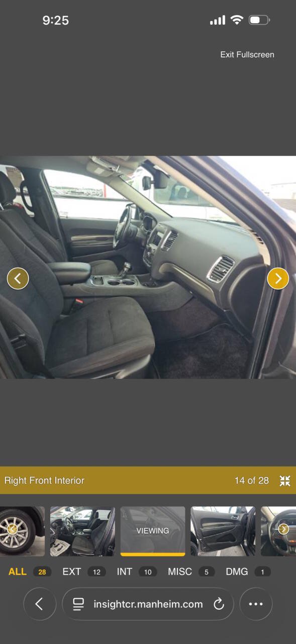 Used 2018 Dodge Durango SXT w/ Quick Order Package 2BB AWD/4WD image 14
