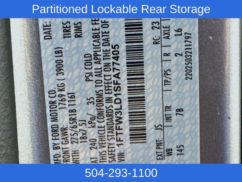 New 2025 Ford F150 XLT w/ Equipment Group 302A MID image 32